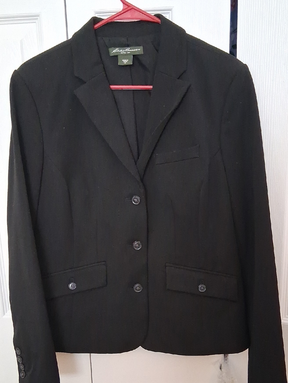 Eddie Bauer  Black Women's Tailored Blazer